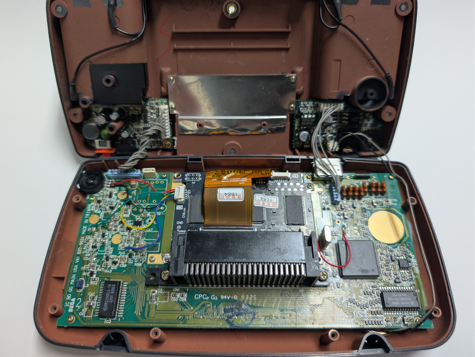 SEGA 🔥 Game Gear VA1 Recapped⚡FunnyPlaying V4.2 LCD Upgrade ✨Cleaned, Working🔧