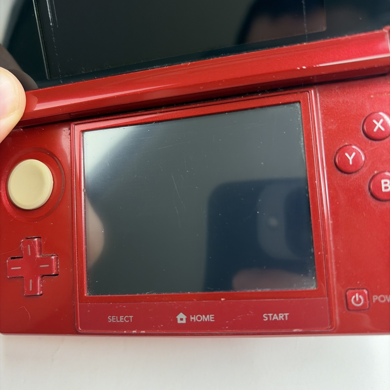 Nintendo 3DS System – Red Region USA, Charger US Model