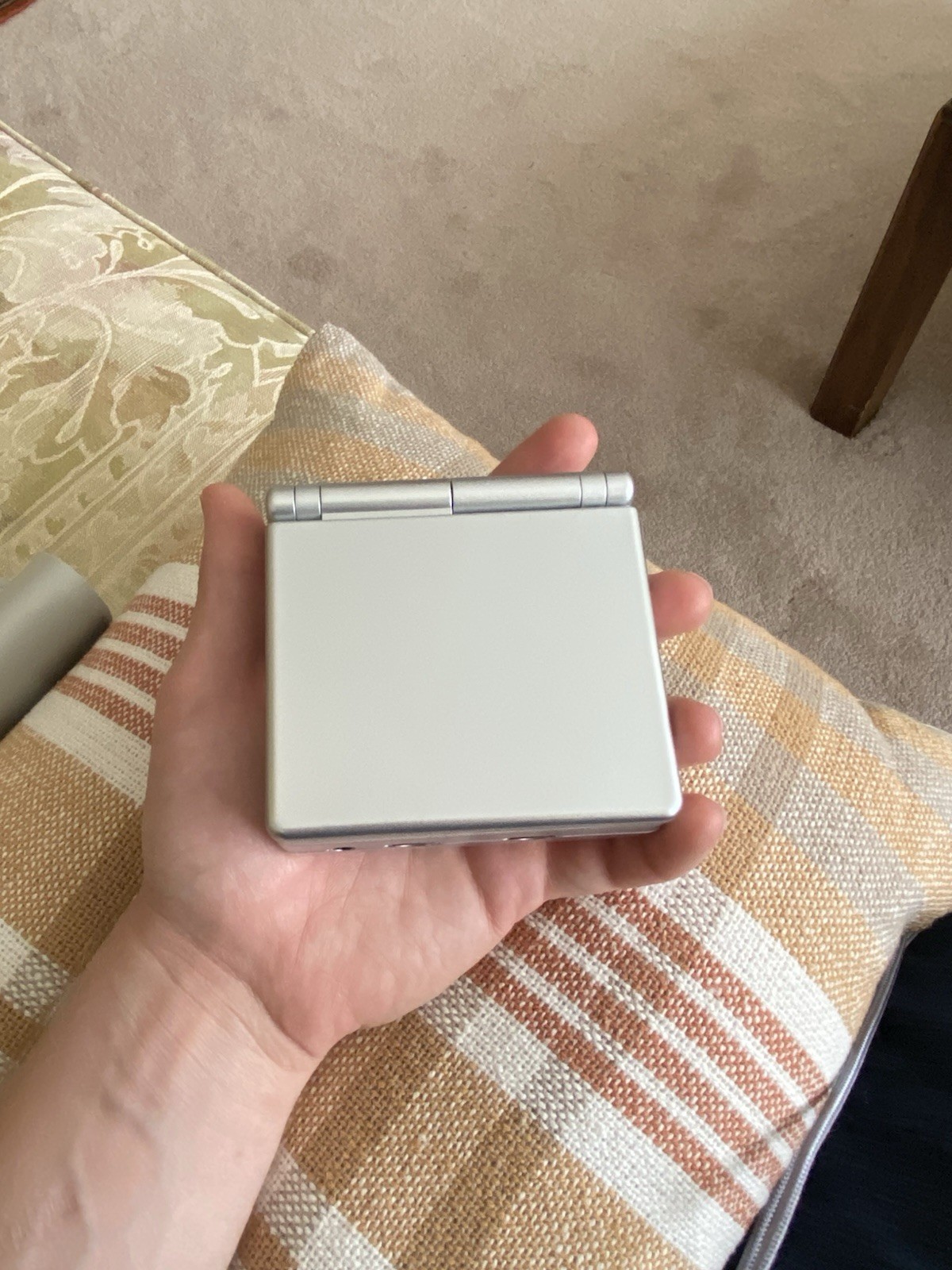 Anbernic RG35XXSP – Silver – Fully Set Up – New – 64GB + 64GB Lexar Card + Case