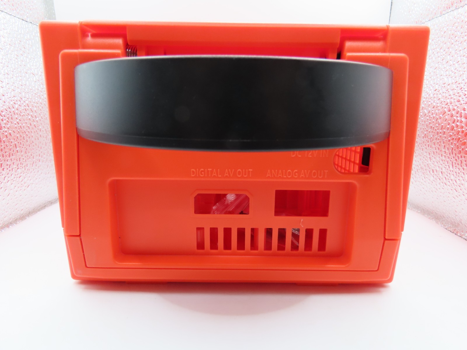Replacement Nintendo GameCube Red Shell Housing DOL001 or DOL101 w/port covers