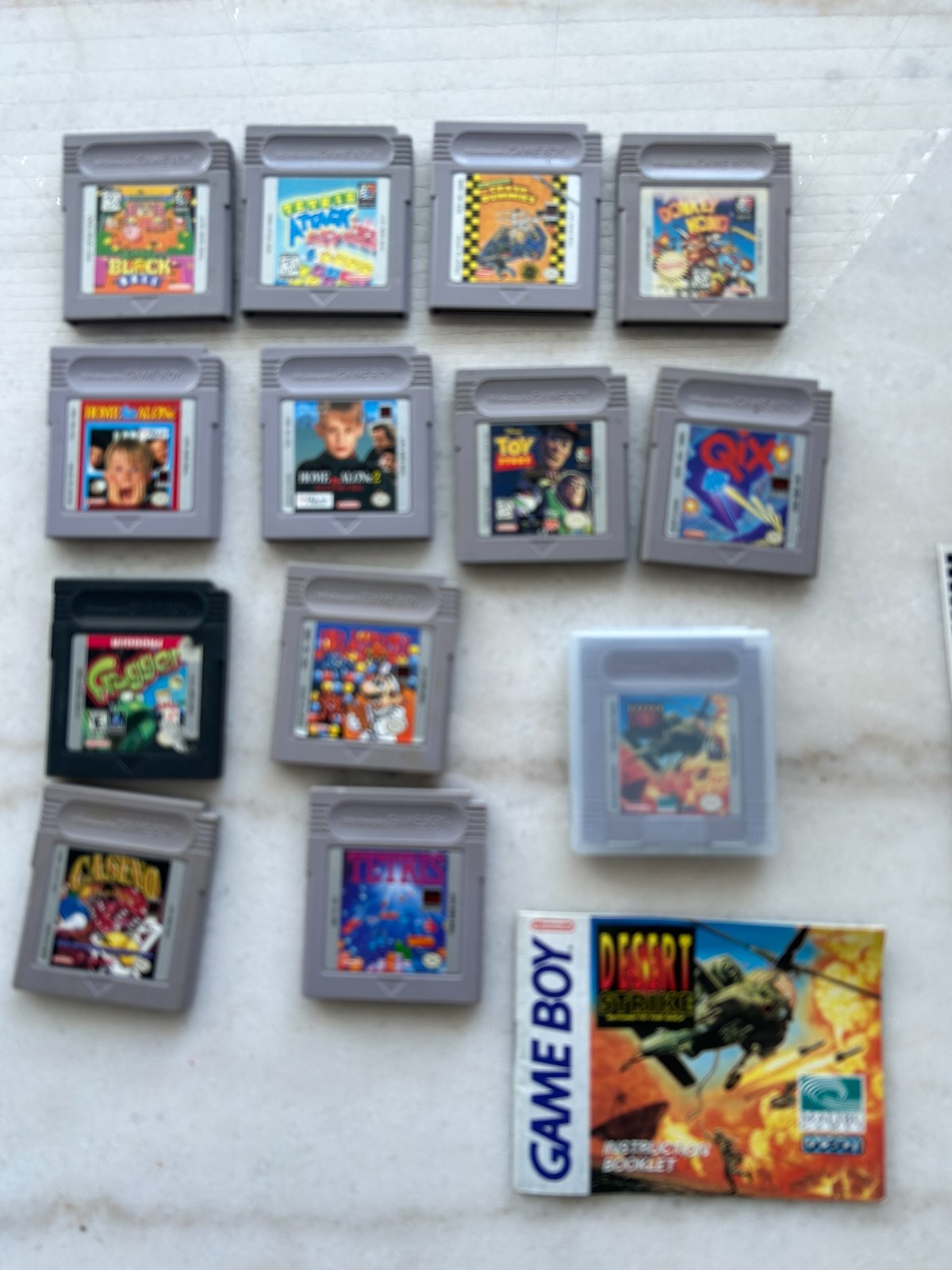 Nintendo Game Boy System DMG-01 Swedish in BOX with 13 Games Tetris