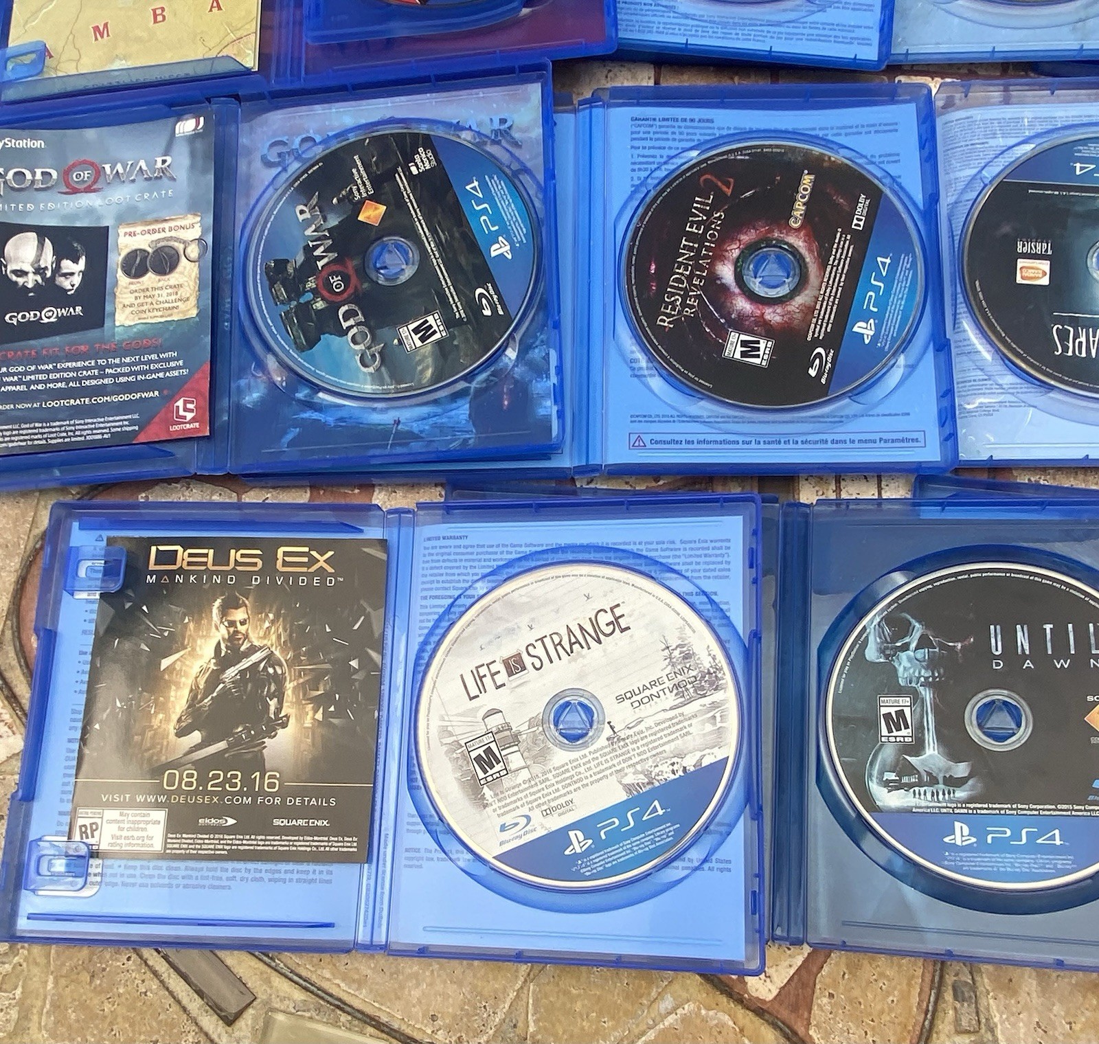 Sony PS4 Pro 1TB CUH-7215B Console Bundle 15 Games Tested & Working