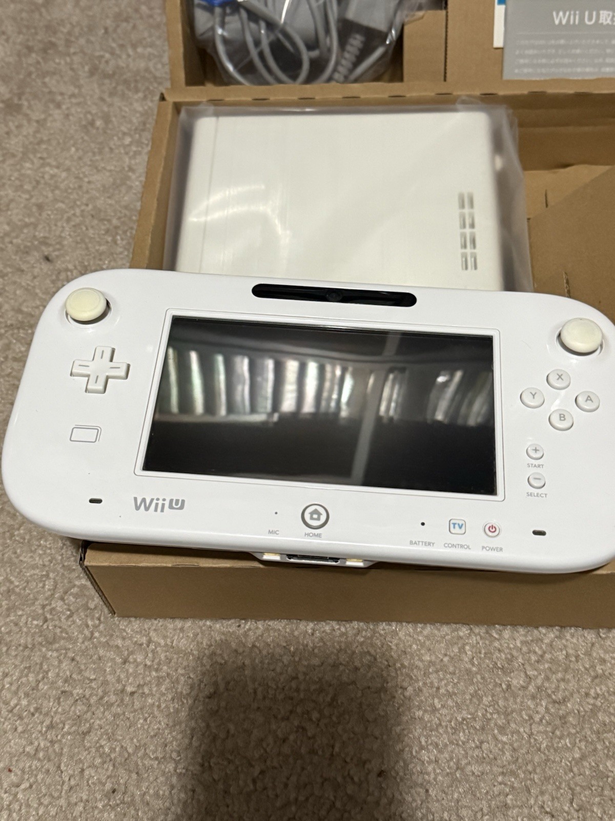 Nintendo Wii U 32GB Splatoon Set Console Boxed CIB White NTSC-J Japan Tested