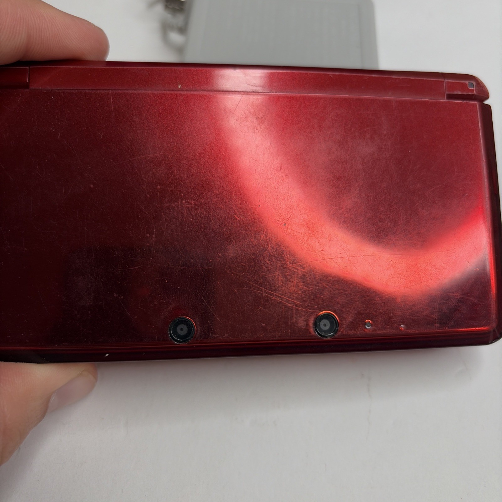 Nintendo 3DS System – Red Region USA, Charger US Model