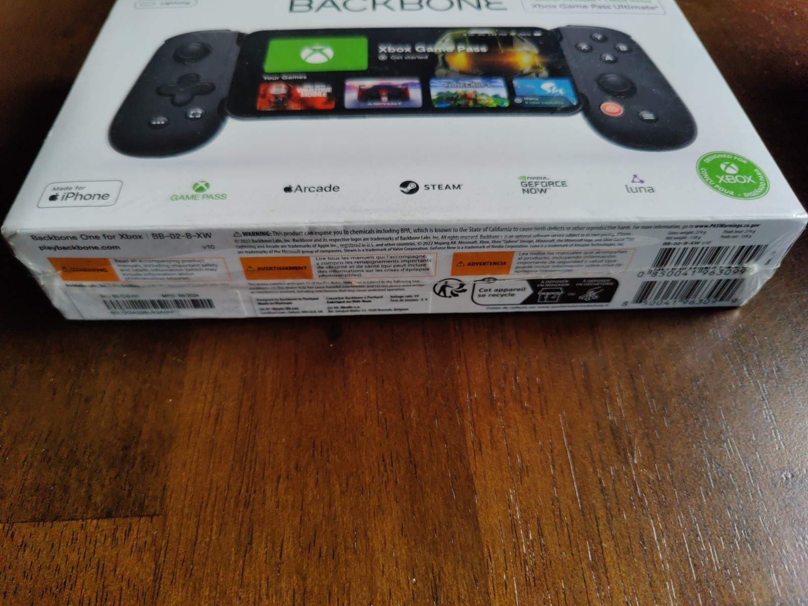 Xbox iPhone Backbone One Mobile Gaming Controller for – Black (BB-02)™