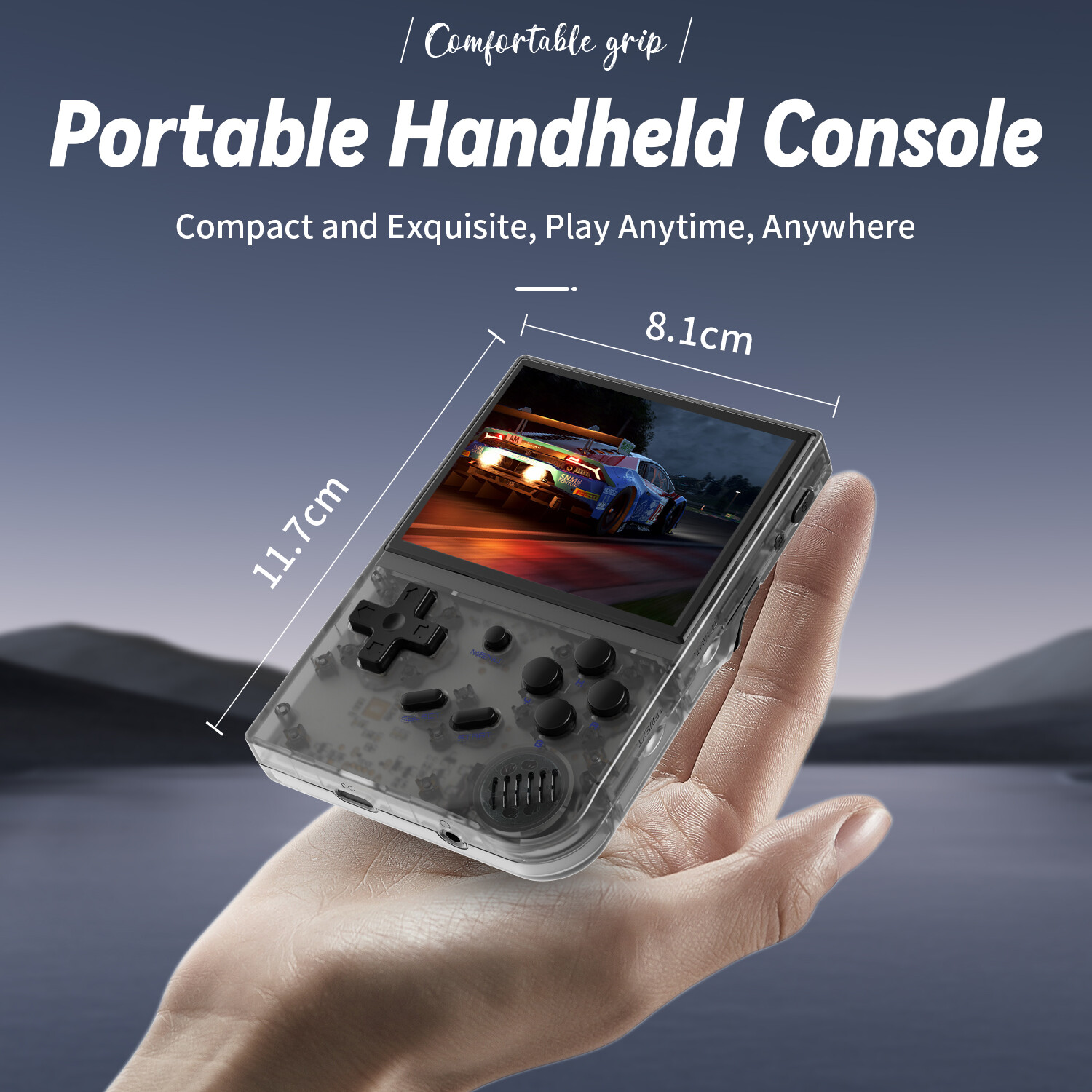 ANBERNIC 2024 RG35XX Handheld Game Player 4500+ Games 2600mAh Battery H700 Gift