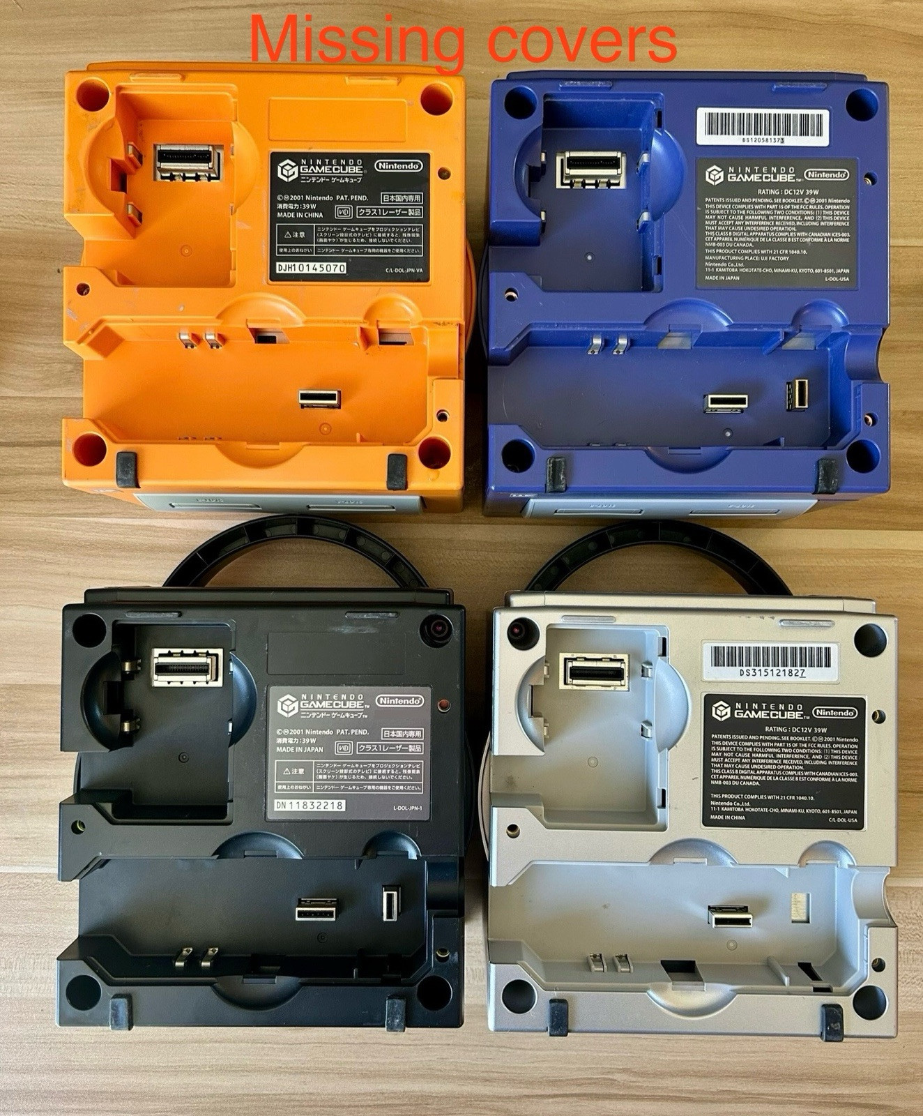 GameCube Launch Edition *CHOOSE YOUR BUNDLE* Console + Controllers + Wires Set