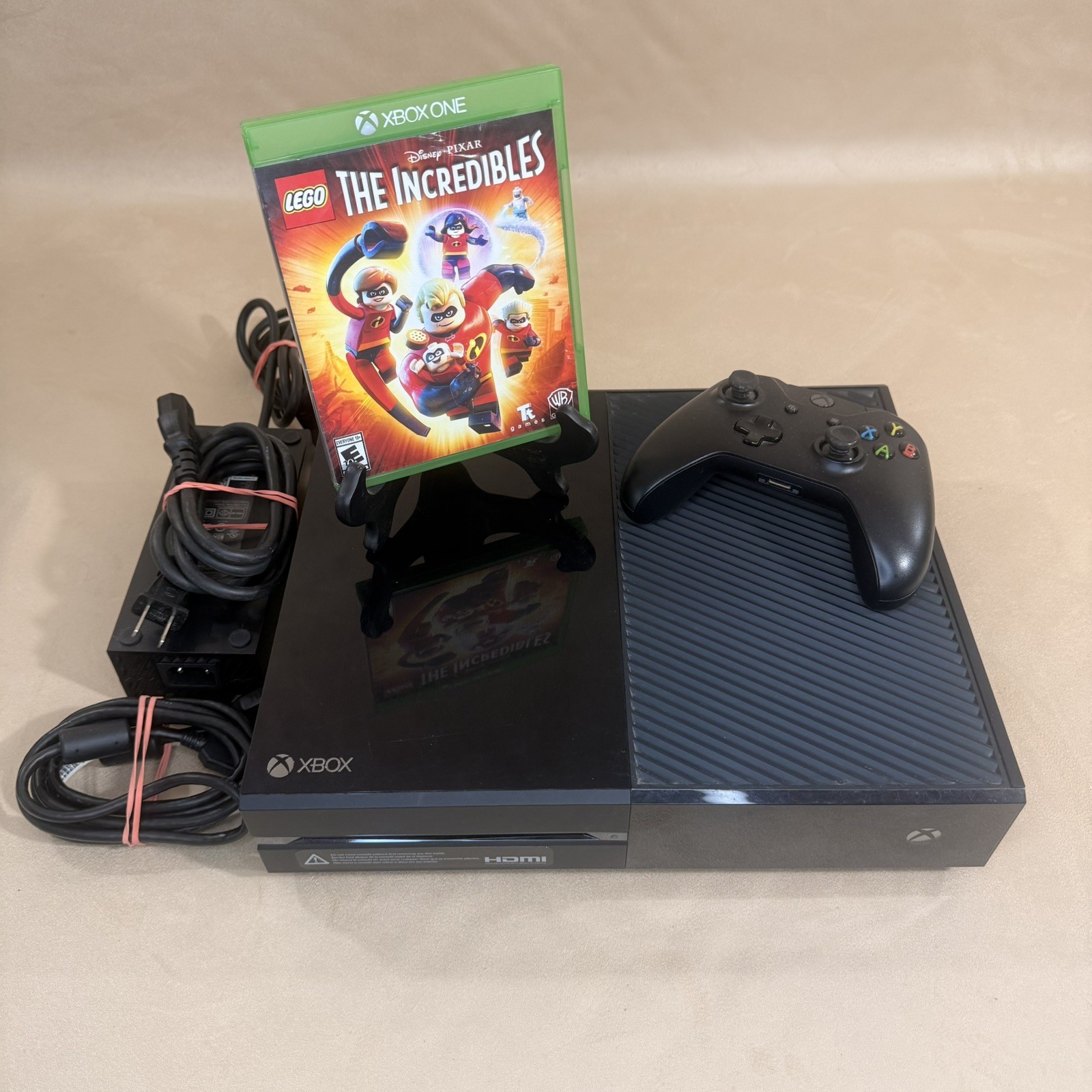 Works! Microsoft Xbox One Console LEGO The Incredibles Game Controller & Cables