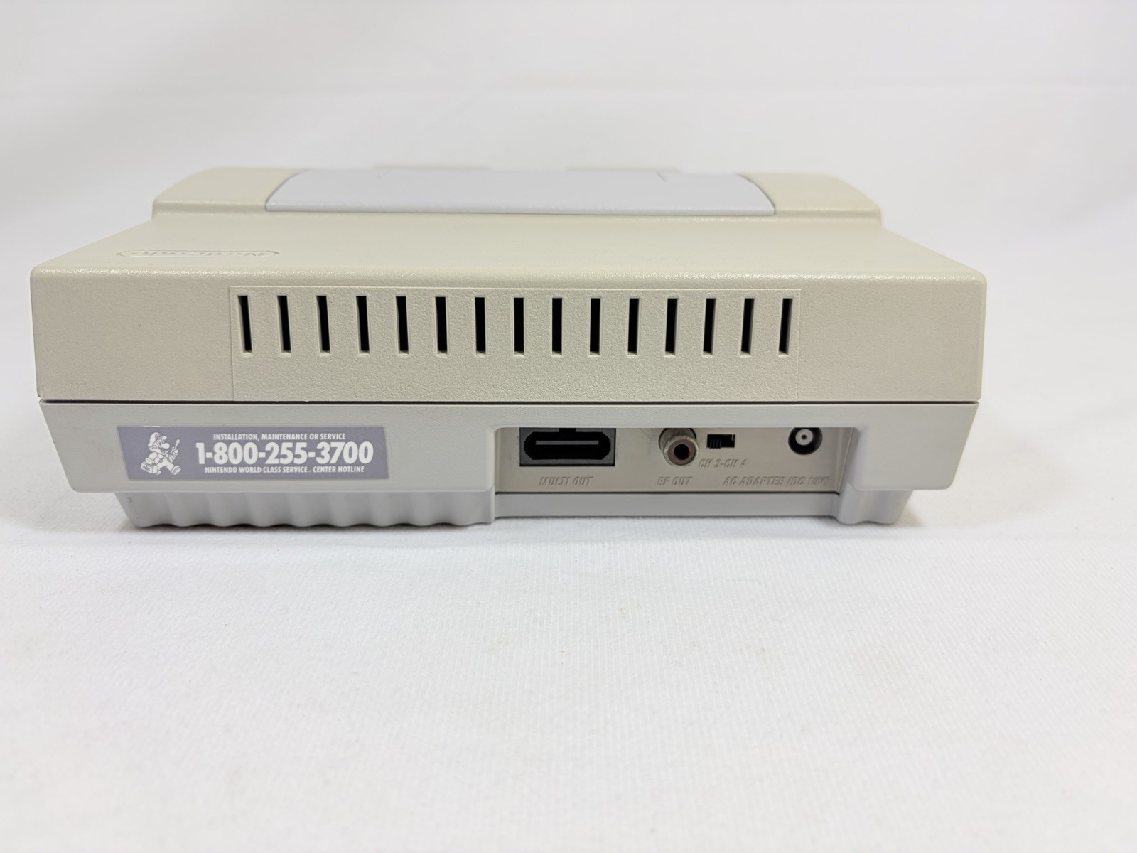 Super Nintendo Entertainment System SNES Console Only SNS-001 Tested Working