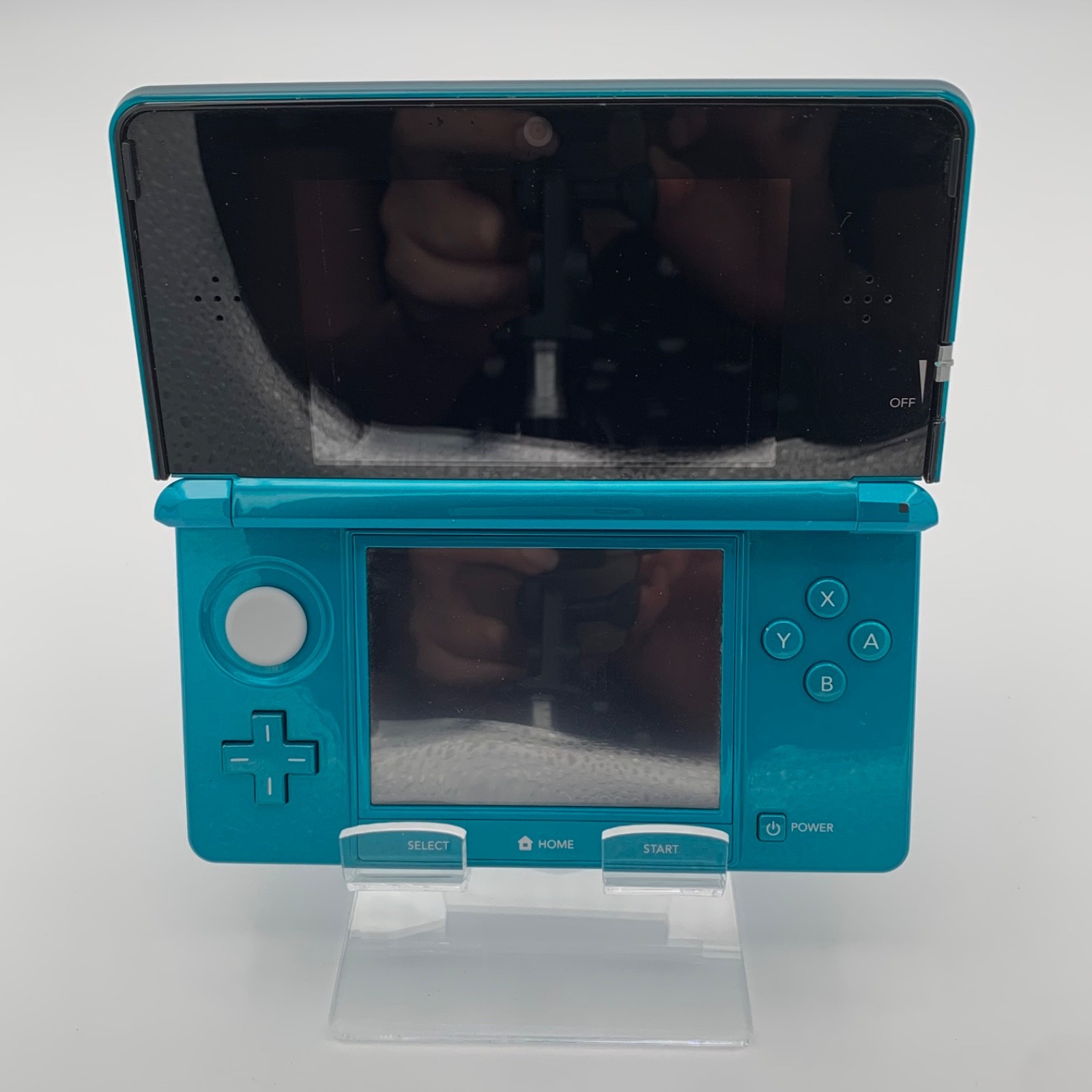 NINTENDO 3DS AQUA BLUE CTR-001: TESTED / WORKING