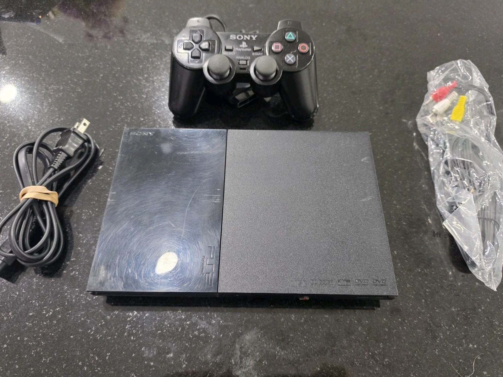 Sony PlayStation 2 PS2 Slim Console Complete. Tested Working 90000