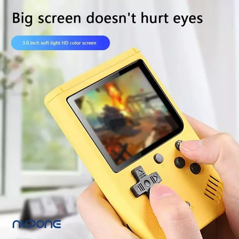 Portable Handheld Game Player Retro Game Console Built-in 400 Games Party