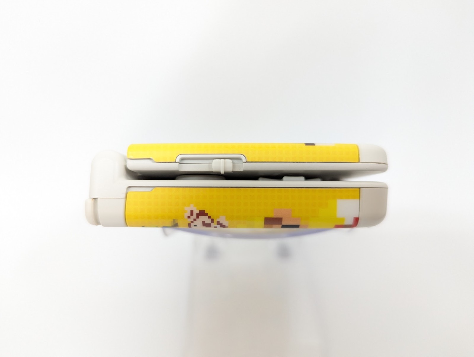 B5387 Nintendo new 3DS console Mario Maker Plate No 67 White Japan w/pen fx