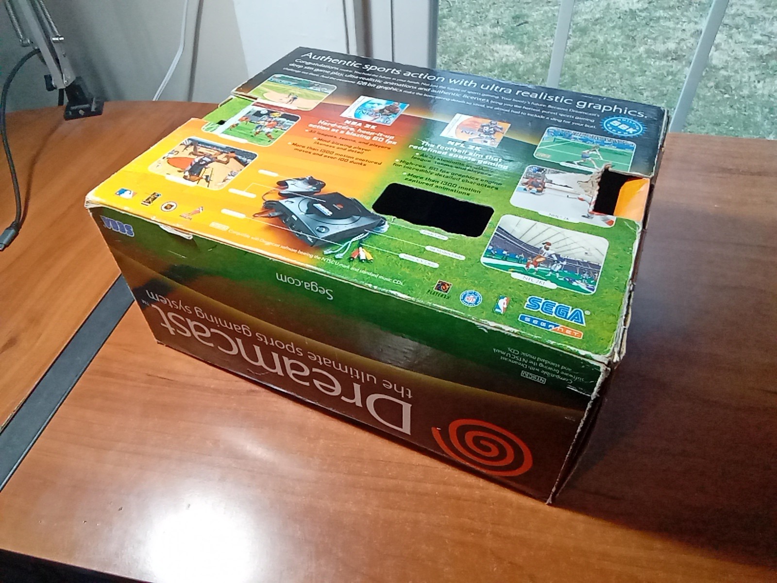 Sega Dreamcast Sports Edition Black Console Bundle NTSC USA Box + Manual TESTED