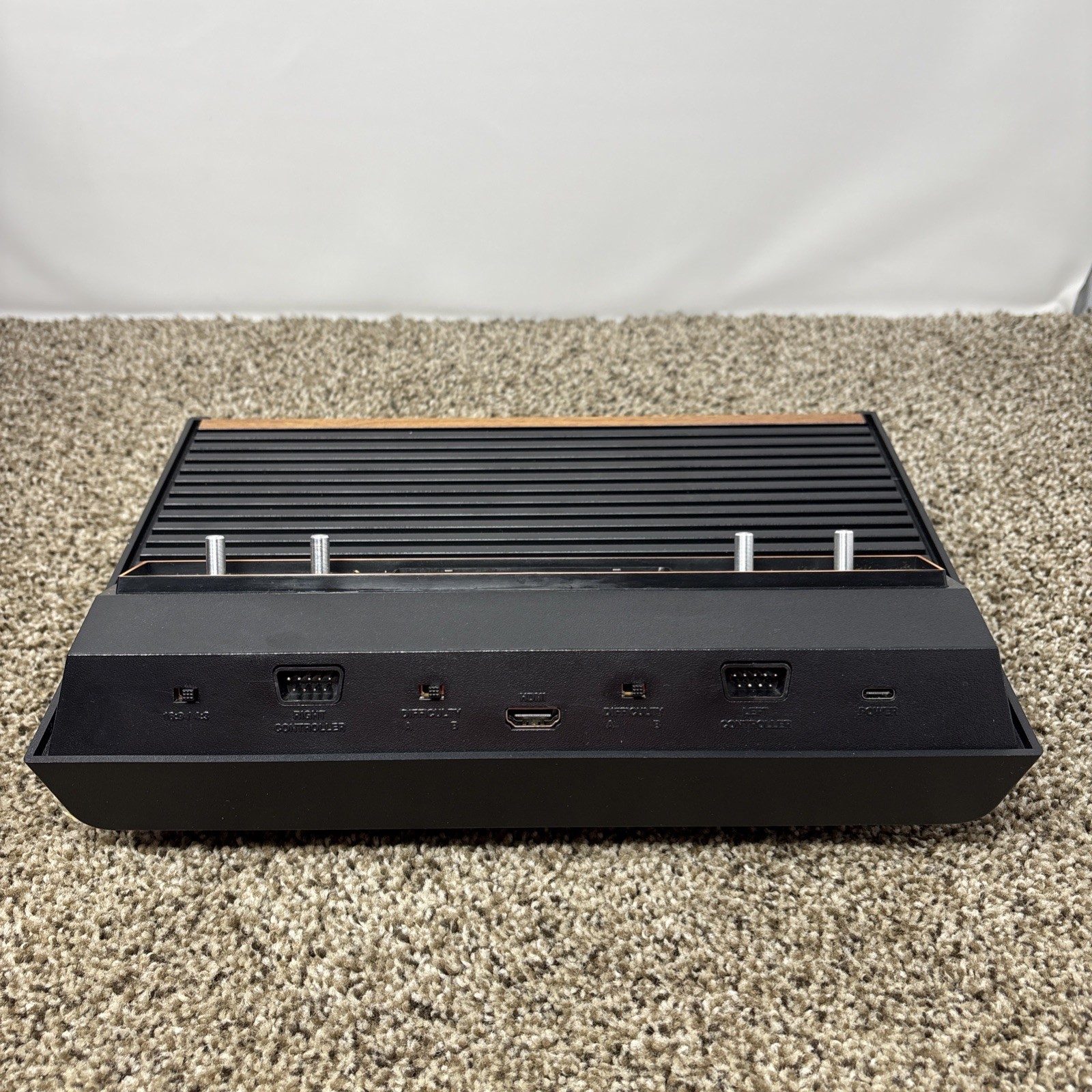 Atari 2600+ Plus Console BUNDLE Joystick Cables 50 games Joysticks HDMI Tested