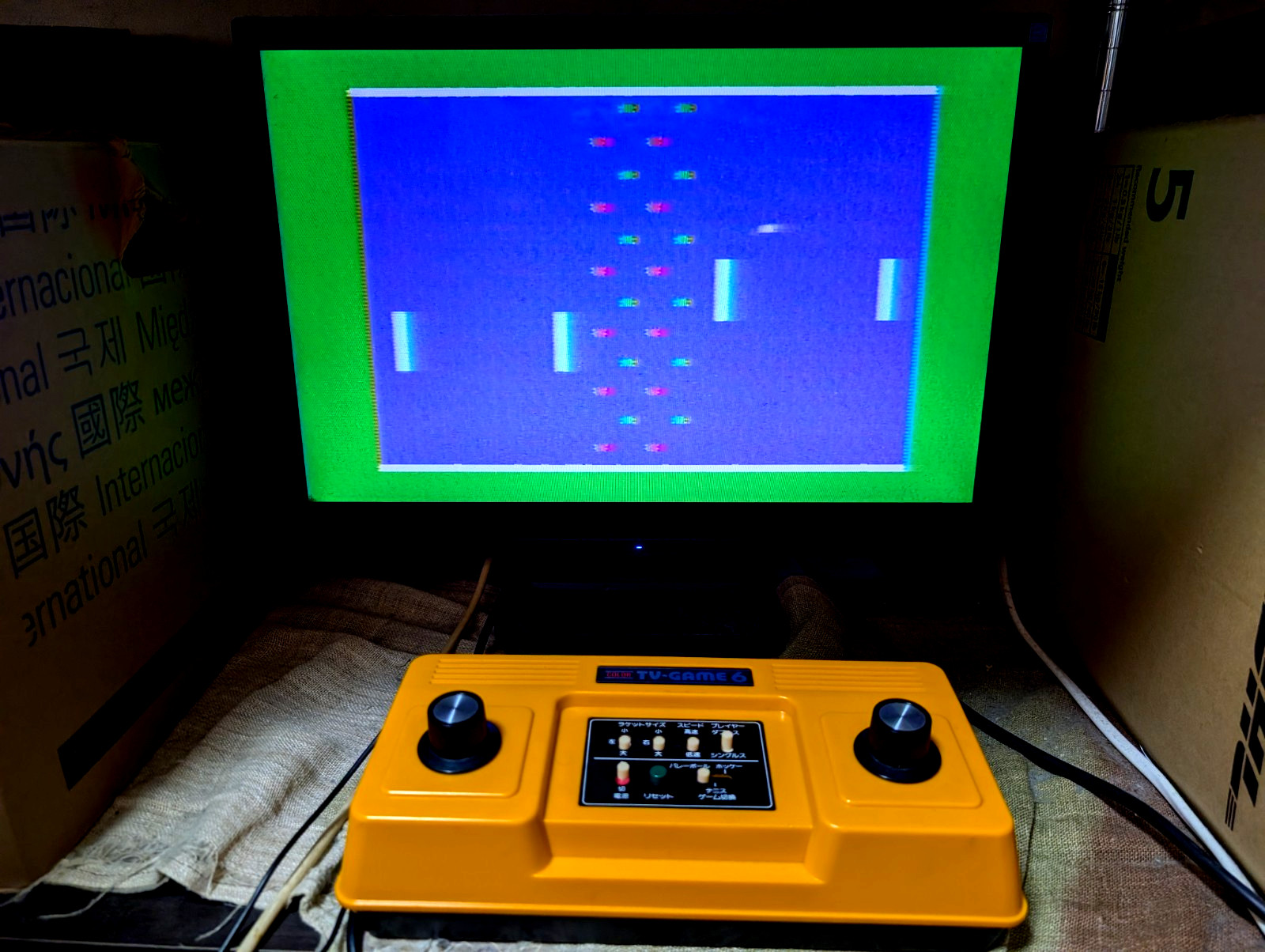 Nintendo Color TV Game 6 Console CTG-6V Japan Box Manual