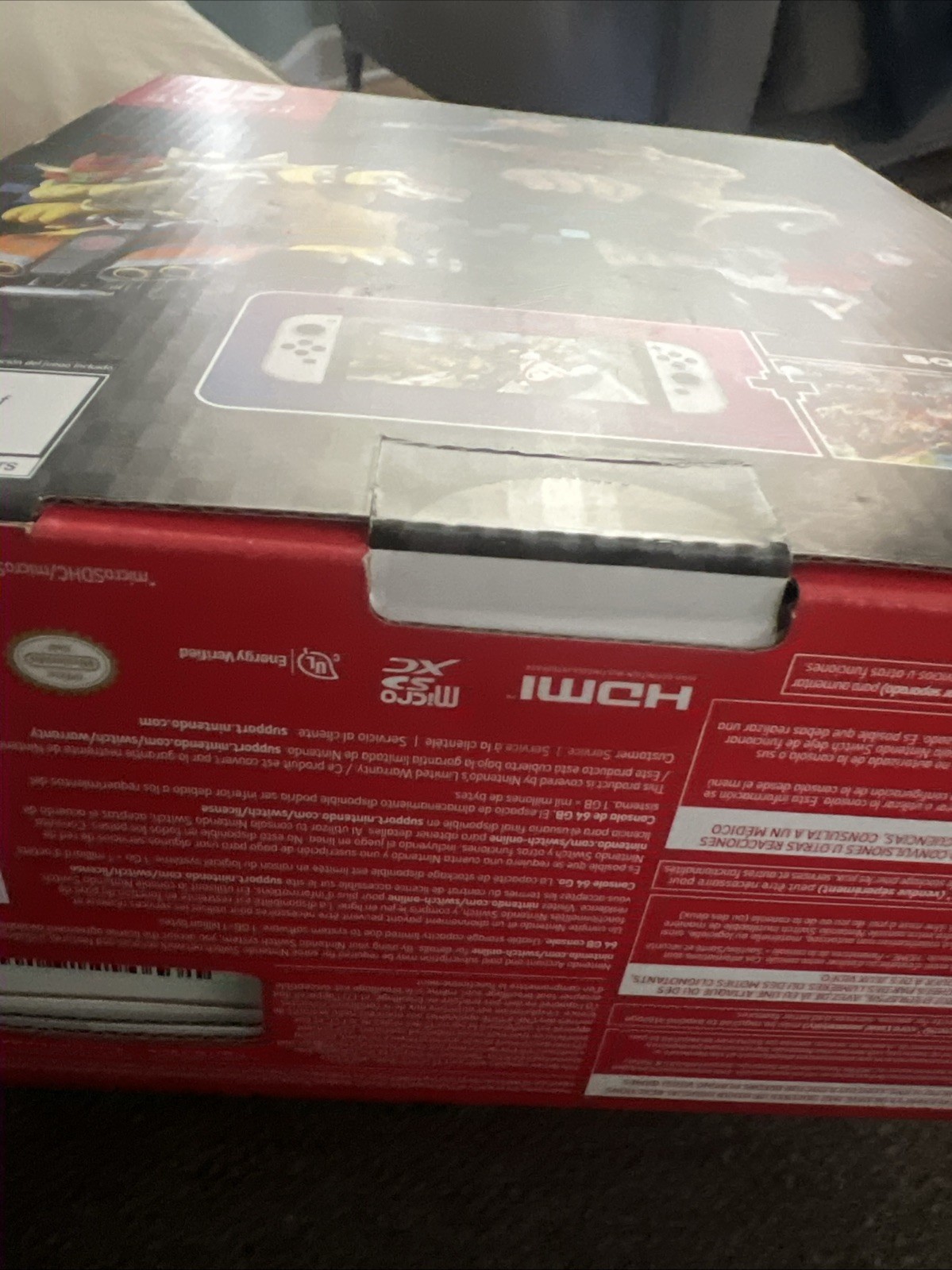 Nintendo Switch OLED 64GB Mario Kart 8 White Deluxe Bundle Console Brand New