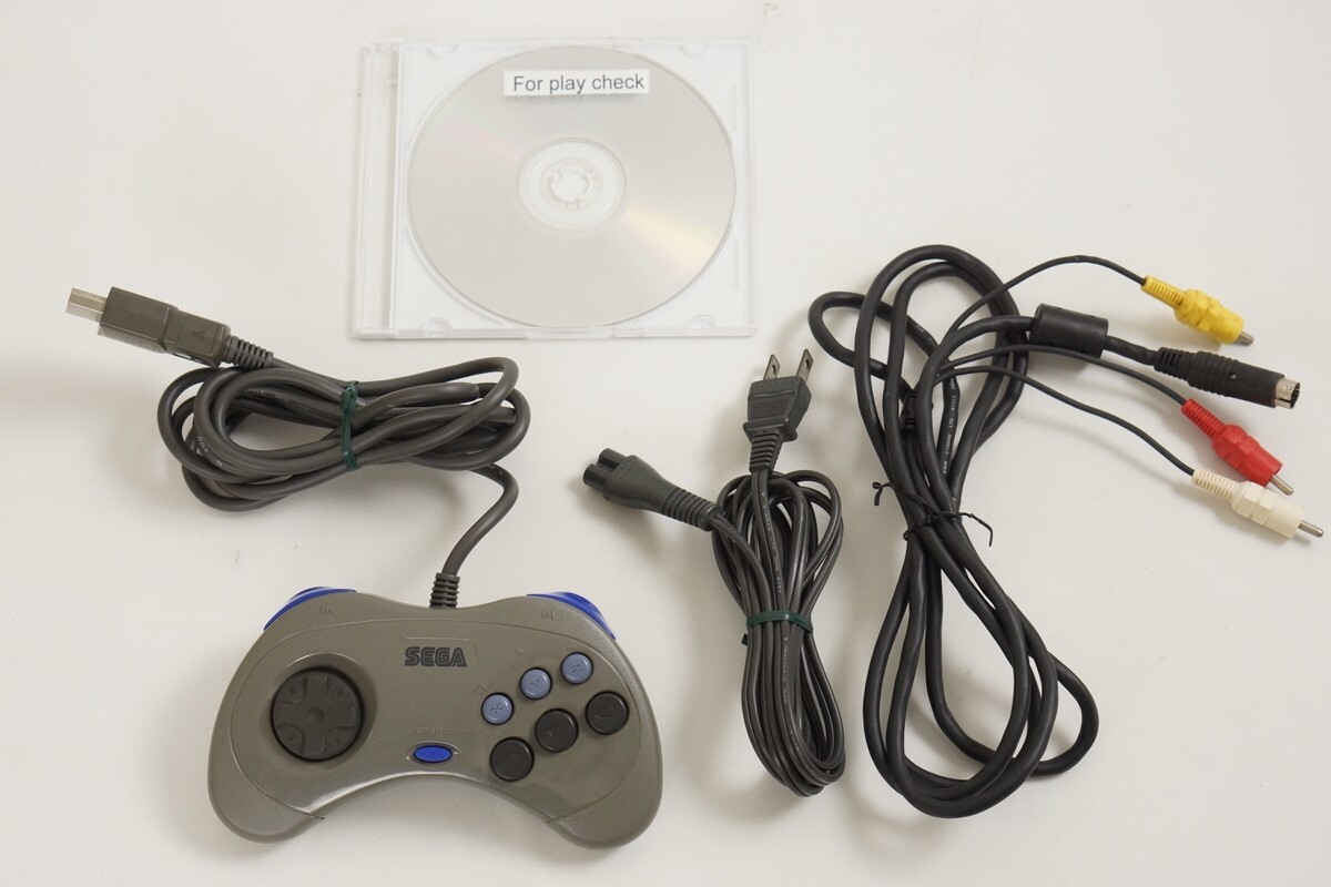 Sega Saturn GREY Console Boxed HST-3210 Tested System JAPAN -NTSC-J- AD51041950