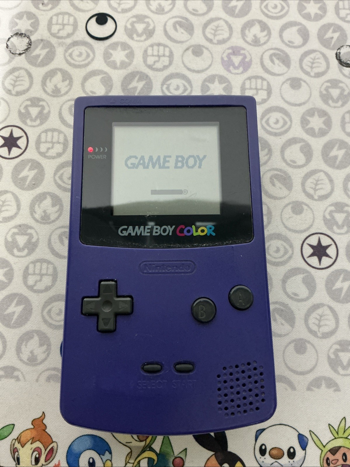 Nintendo Game Boy Color Grape CGB-001 – Tested w/ Battery Cover – FastShip!