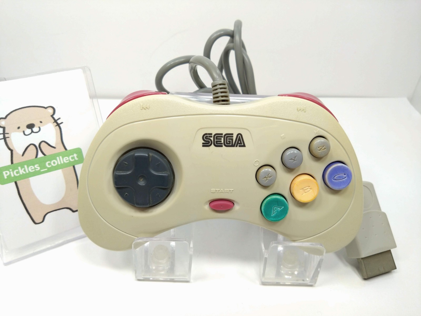 Sega Saturn White Console HST-3220 set Language Japanese Model Tested SEGA 0302C