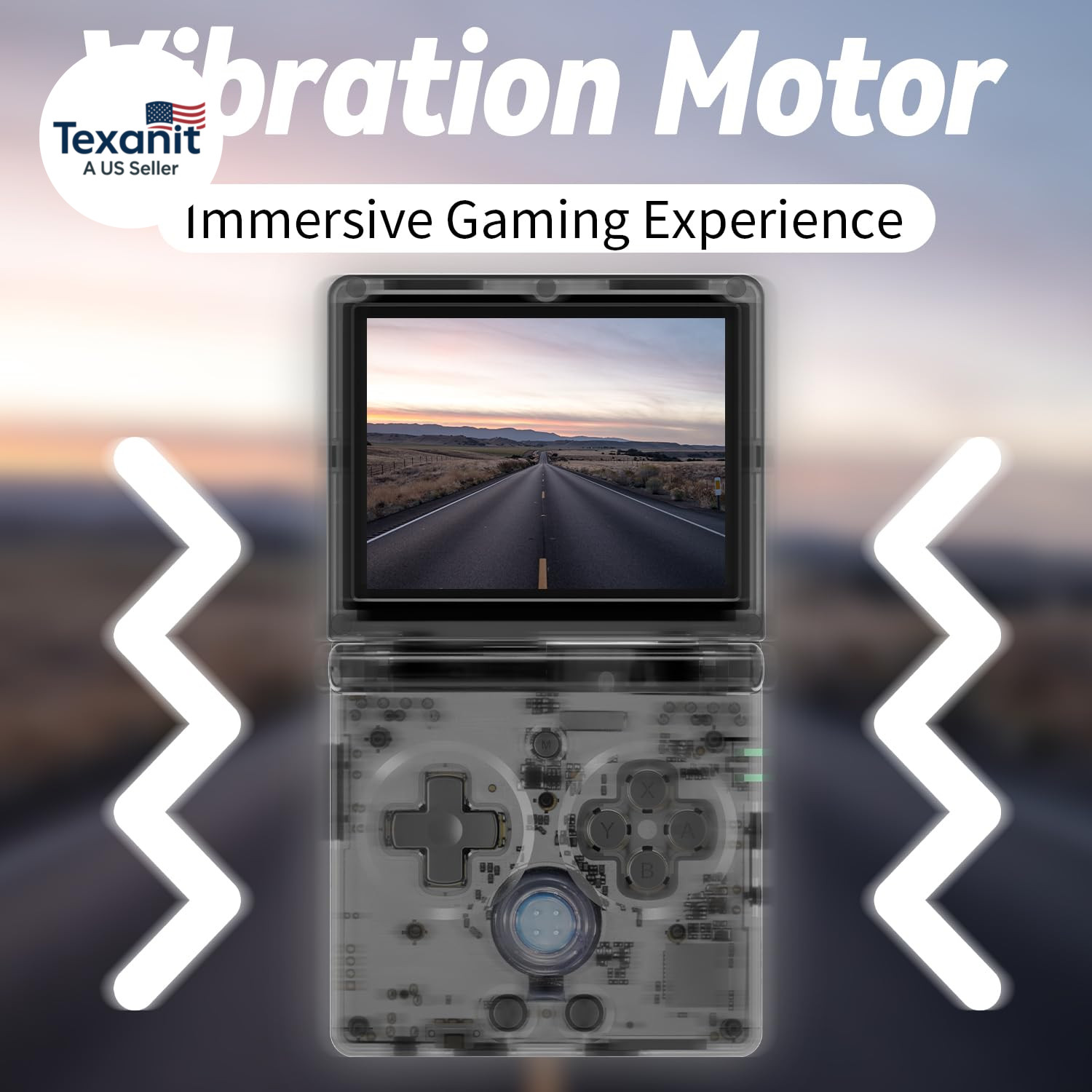 RG35XXSP Flip Portable Retro Handheld Game Console,Rg 35XXSP 3.5 Inch IPS Screen