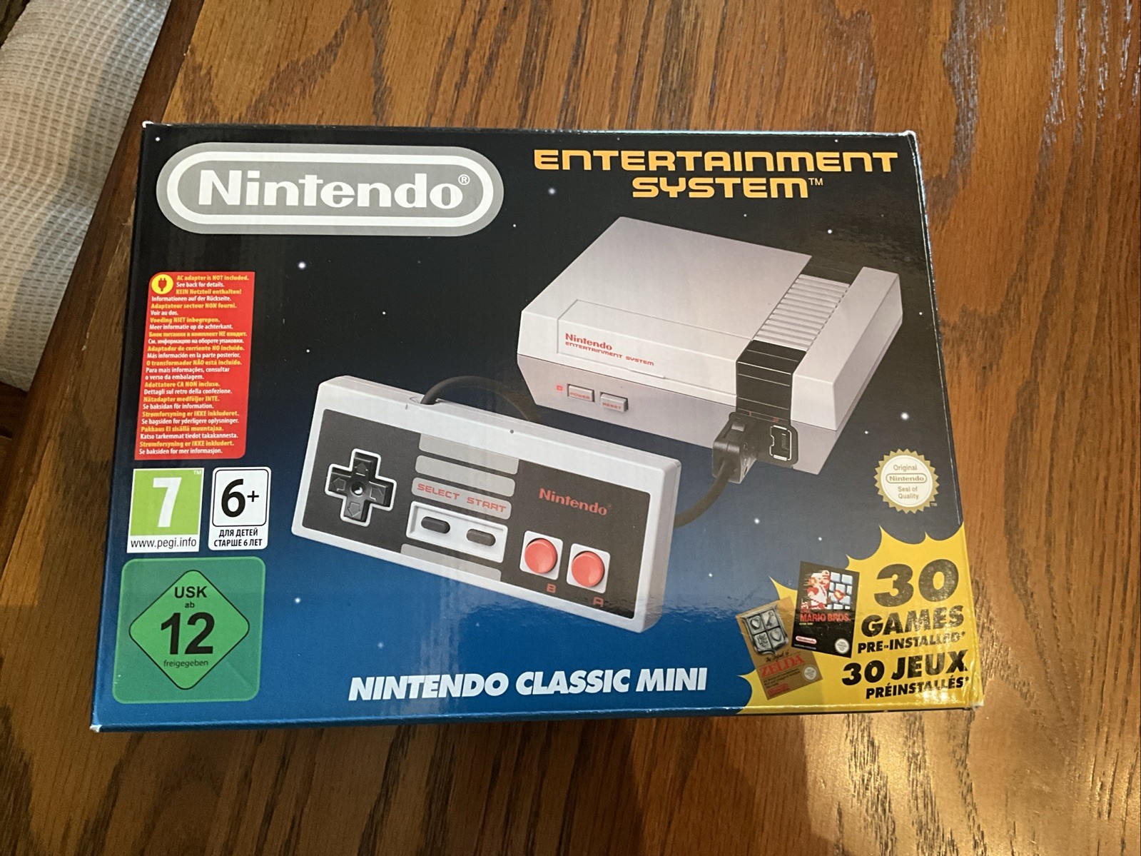 Nintendo Mini Classic Edition Console 30 built-in Games – Open Box X Controller