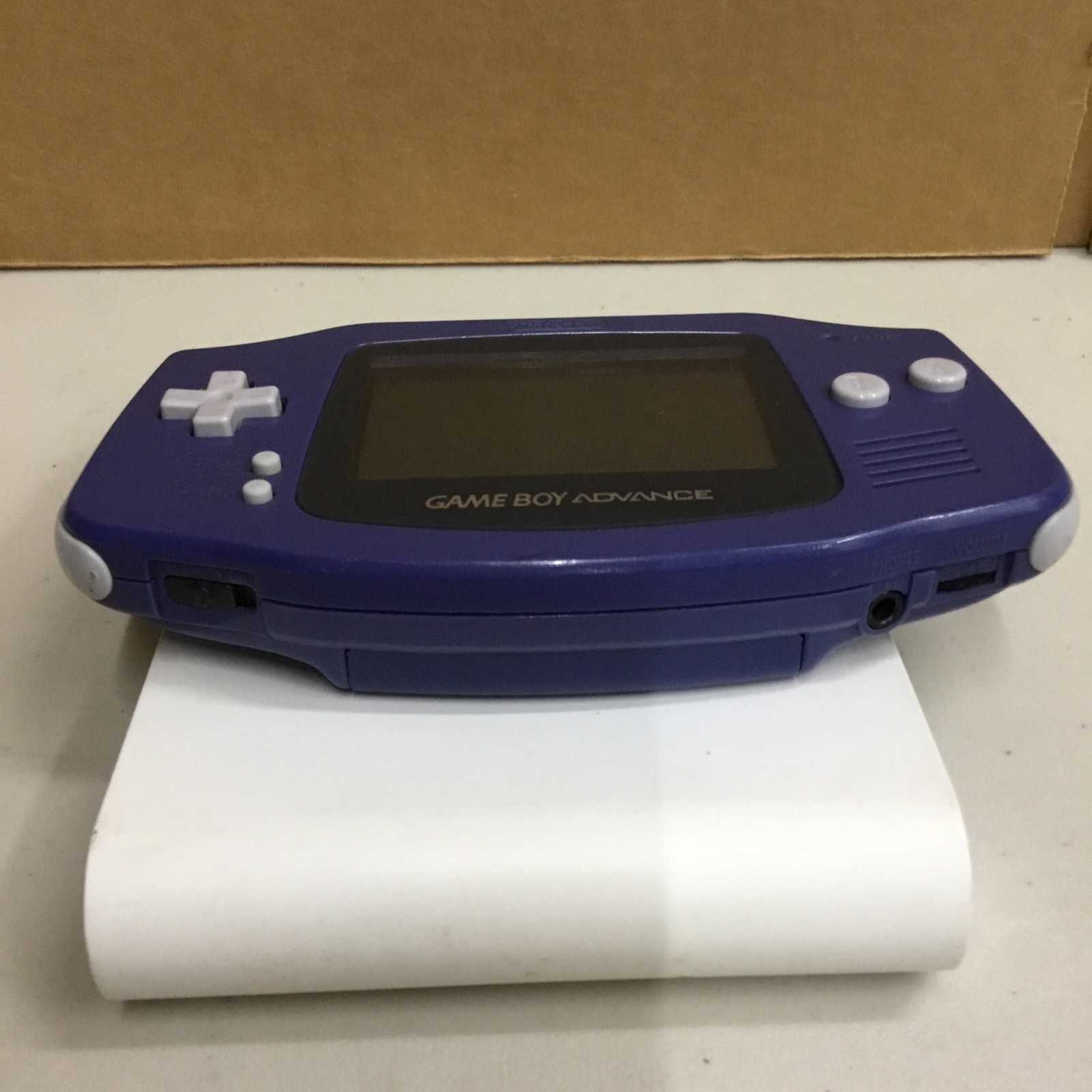 Nintendo Game Boy Advance AGB-001 Atomic Purple ~ NEW LENS