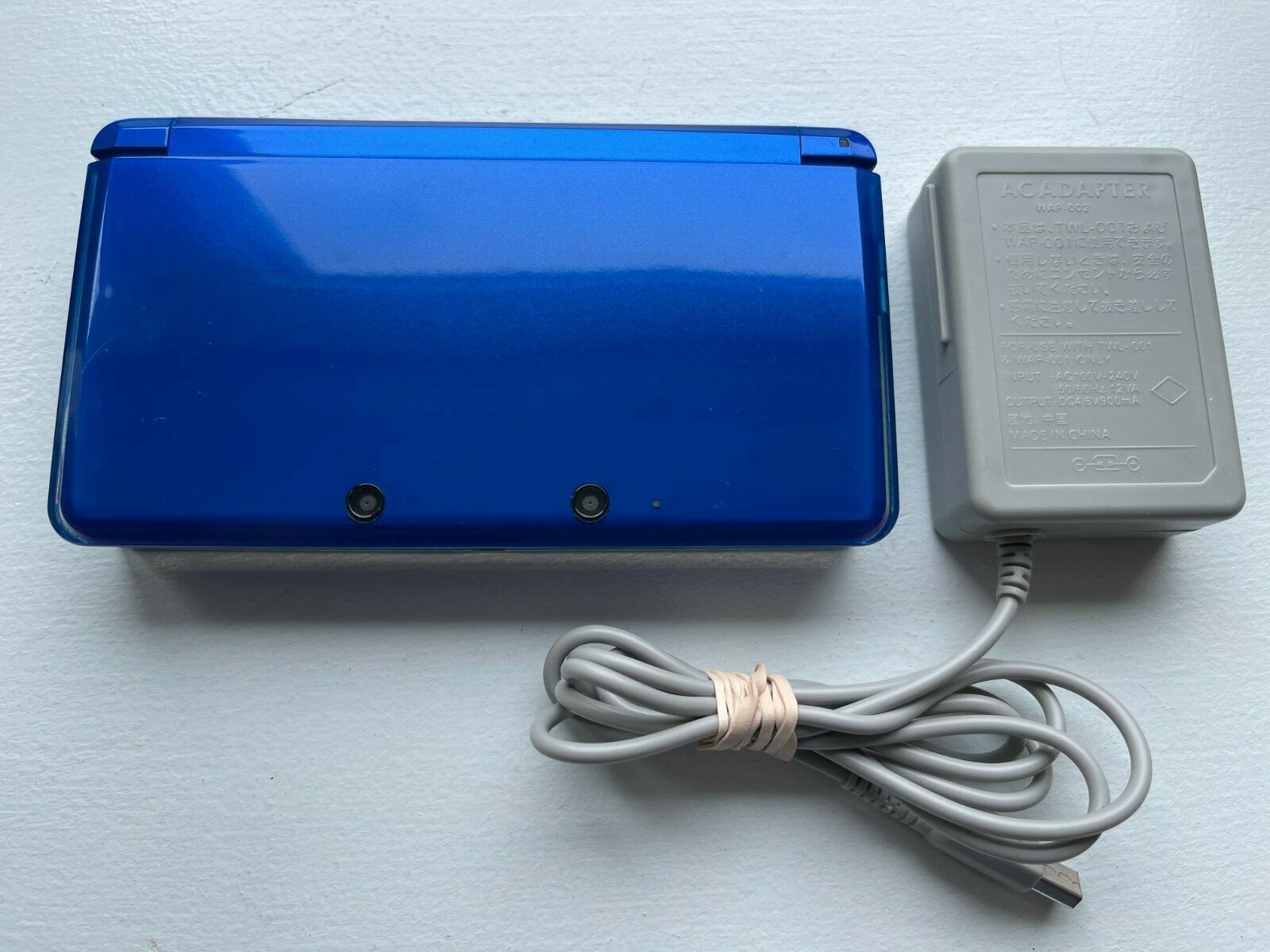 Nintendo 3DS – Cobalt Blue – Japanese Import – Very Good – US Seller