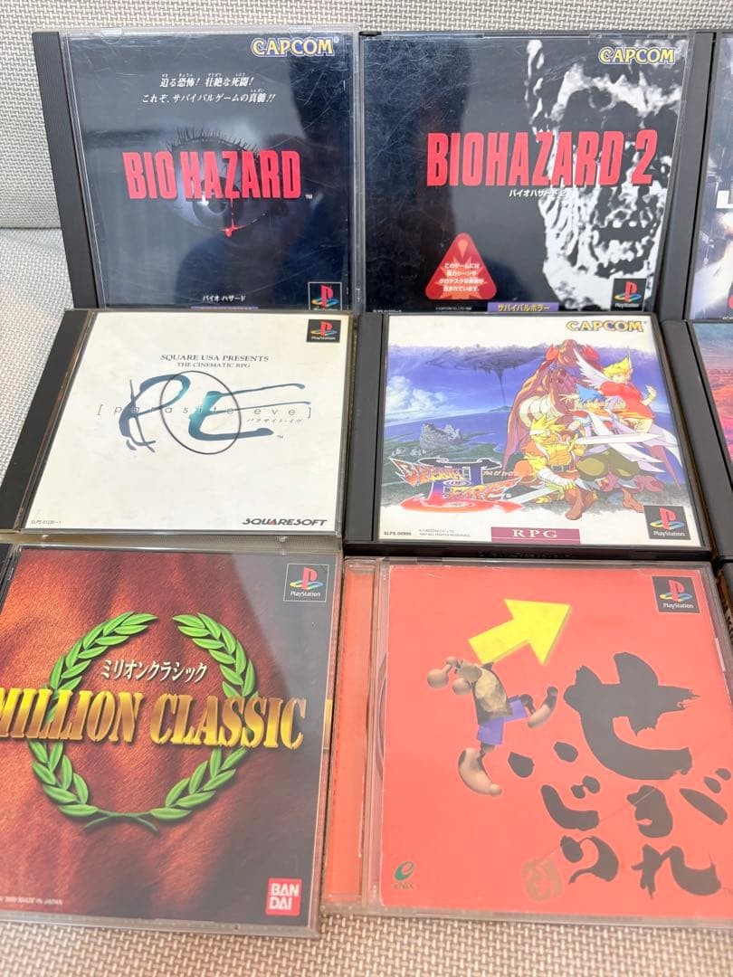 [Operation confirmed] 9 PS software sold in bulk Resident Evil Breath of Fire