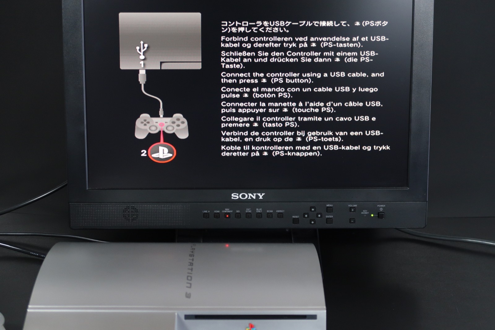 SONY PLAYSTATION 3 PS3 Satin silver Console CECHH00 SS 40GB Japan Import good