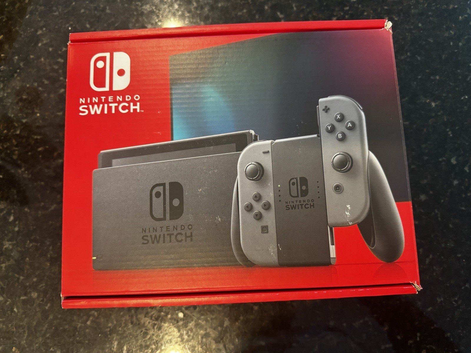 Nintendo Switch Console New In Box Gray HAC-001 Wi-Fi HDMI NTSC-J Japan Region
