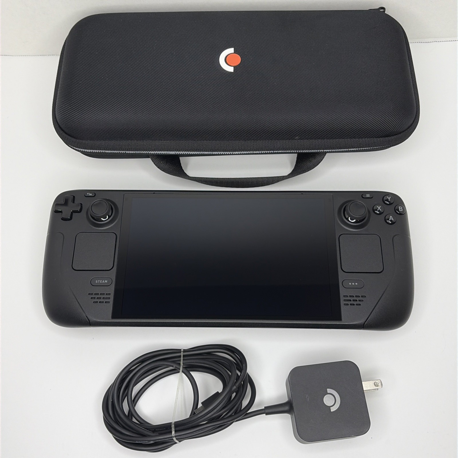 Steam Deck OLED 512GB ~ *EXCELLENT* condition Handheld Console W/Charger + Case
