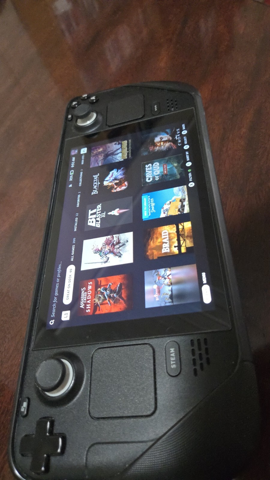 Valve Steam Deck LCD + 1 TB Internal SSD, Steam Dock, Case/Charger
