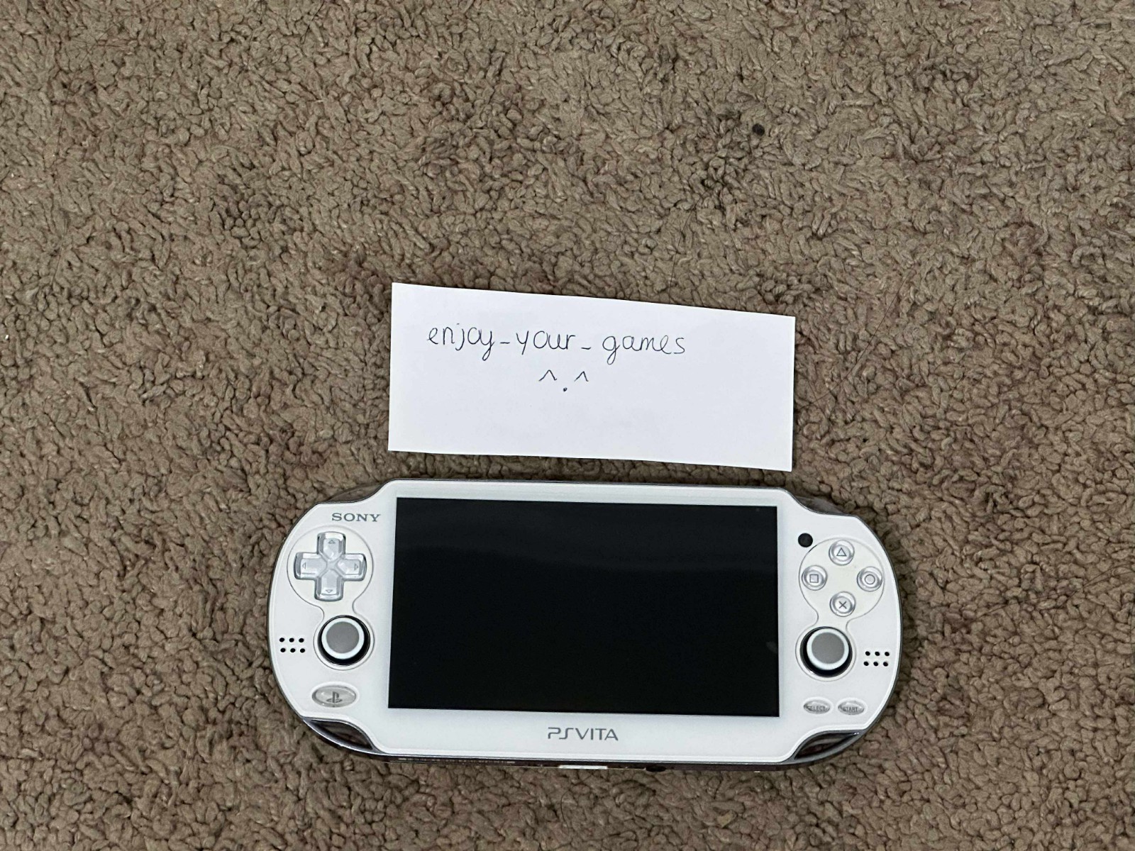 Sony PlayStation PS Vita OLED PCH-1000/1100 White WIFI US Seller – SHIP IN 1-DAY