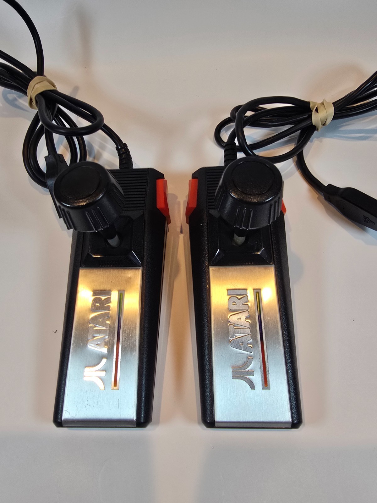Atari 7800 Console w/Pole Position II, 2 Controls, PSU, RF Cable A1 76 5818896
