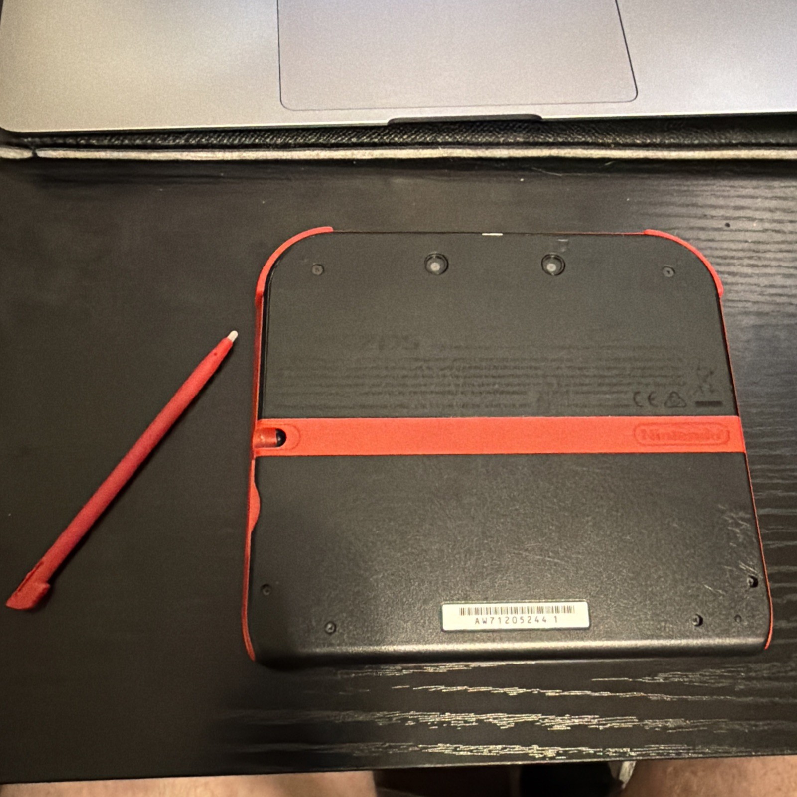 Nintendo 2DS Launch Edition Crimson Red Handheld System Tested Works