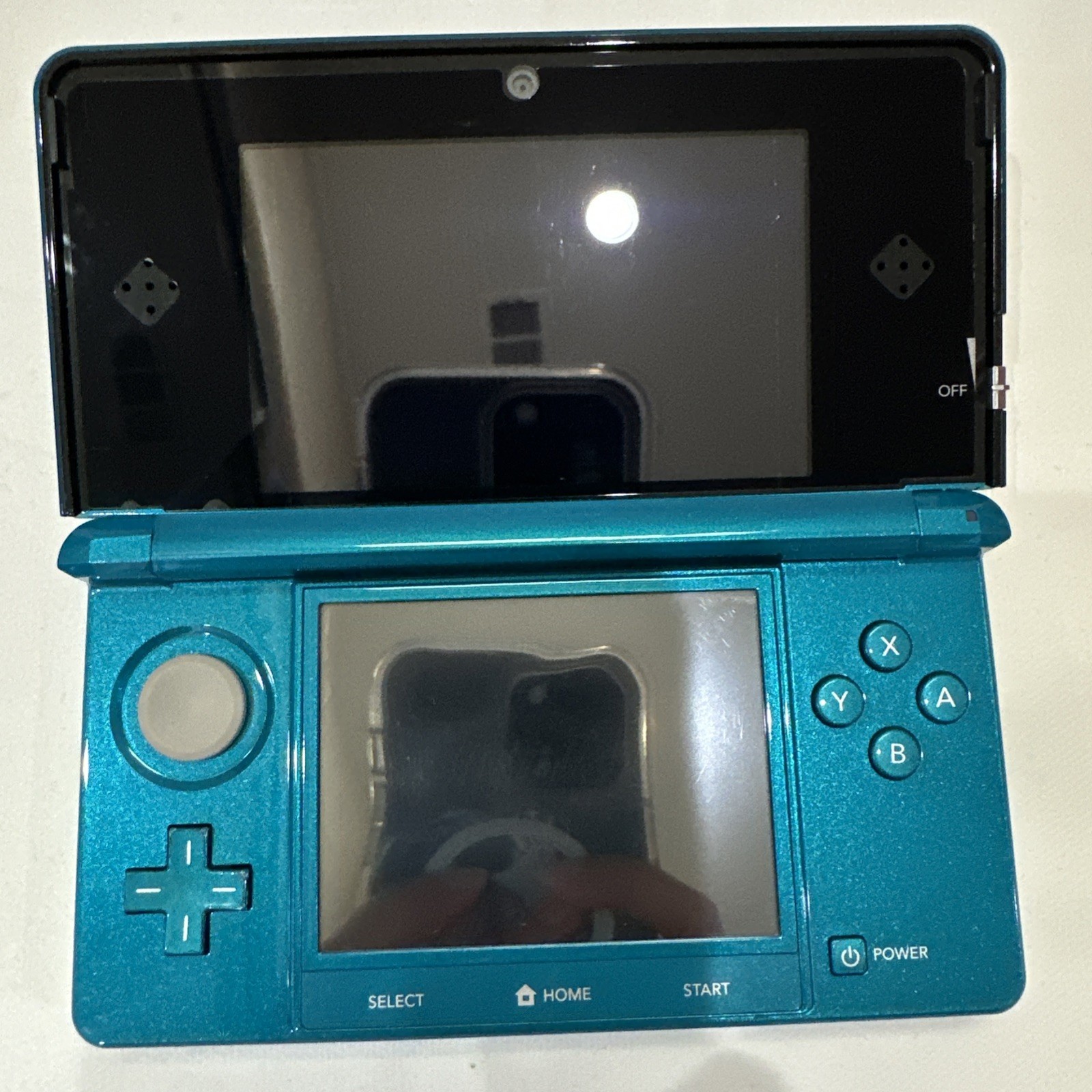 *TESTED* JAPANESE Nintendo 3DS Aqua Blue Console Complete In Box CIB #G67