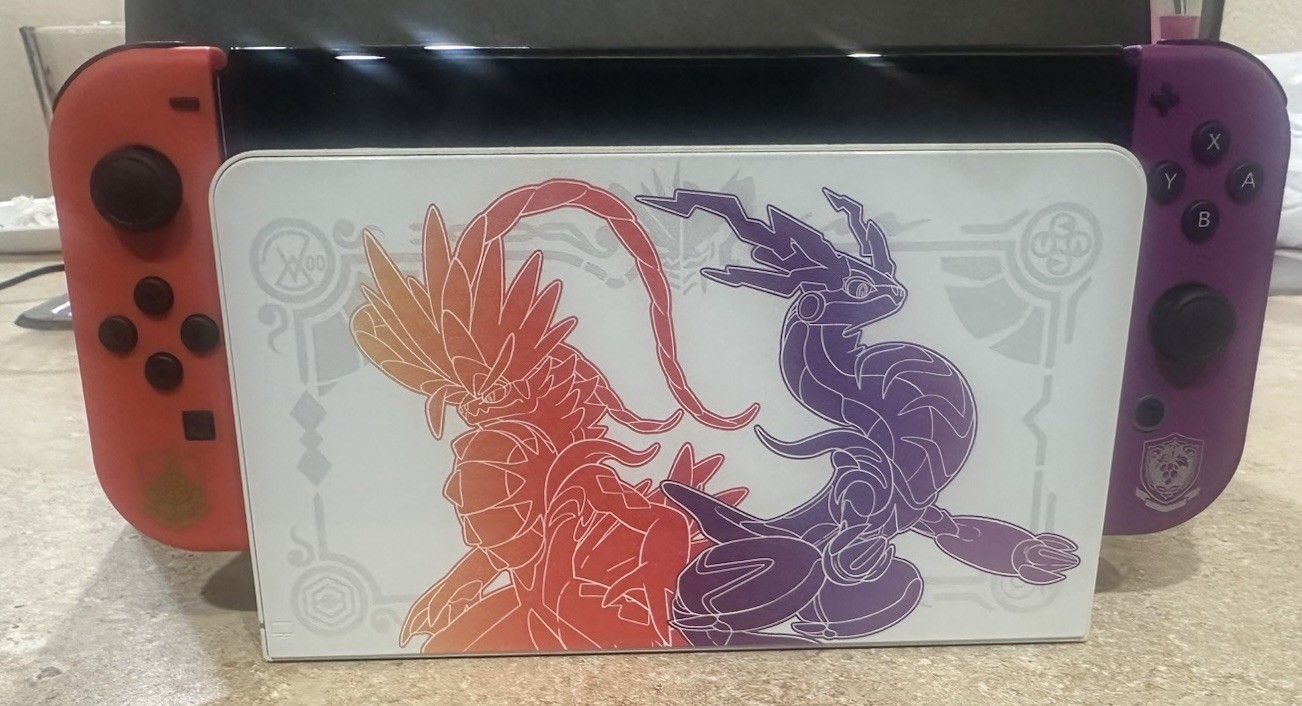 Pre-Owned Nintendo Switch OLED Console Pokémon Scarlet & Violet Edition