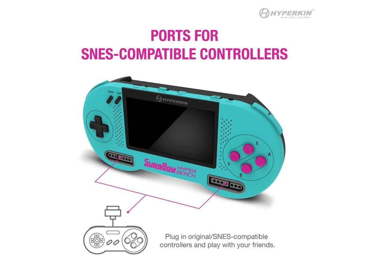 Hyperkin SupaBoy Portable Pocket Console for Super NES / Super Famicom (Hyper Be