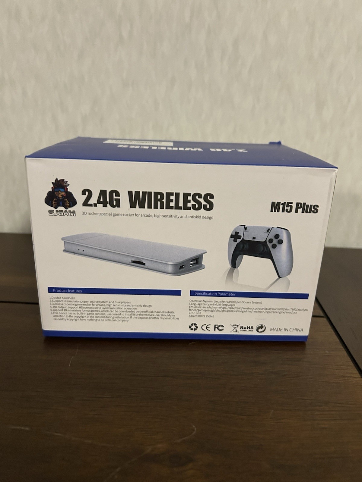 SJGAM M15 Plus Retro Game Stick