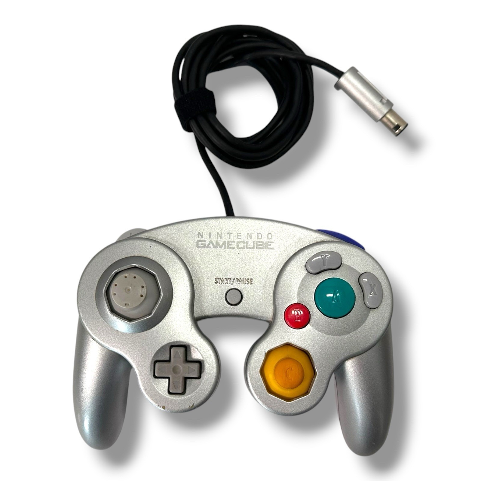 Nintendo GameCube Platinum Console Bundle DOL 101 USA W/ Controller Tested READ