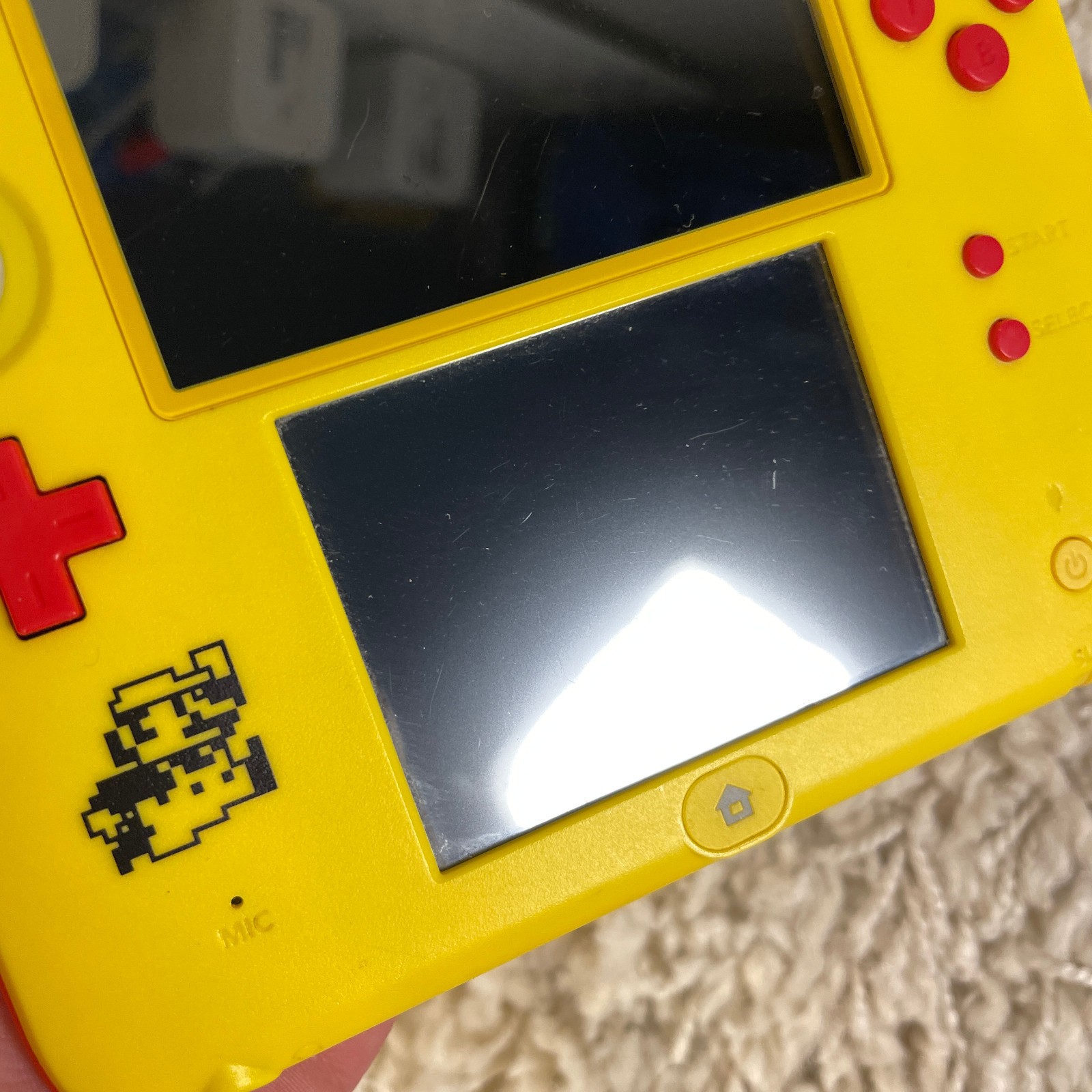 Nintendo 2DS Super Mario Maker Edition Handheld Console System FTR-001 Tested