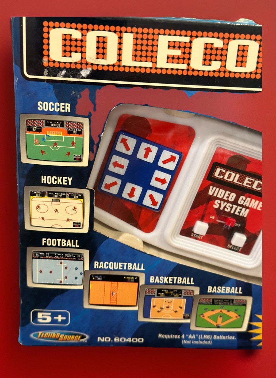 COLECO Video Game System 2005 PLUG IN PLAY TV Controller 6 BUILT IN GAMES!! NIB!