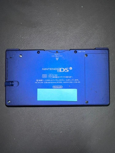 Nintendo DSi Metallic Blue Console Japan Ver Tested Stylus Charger Included