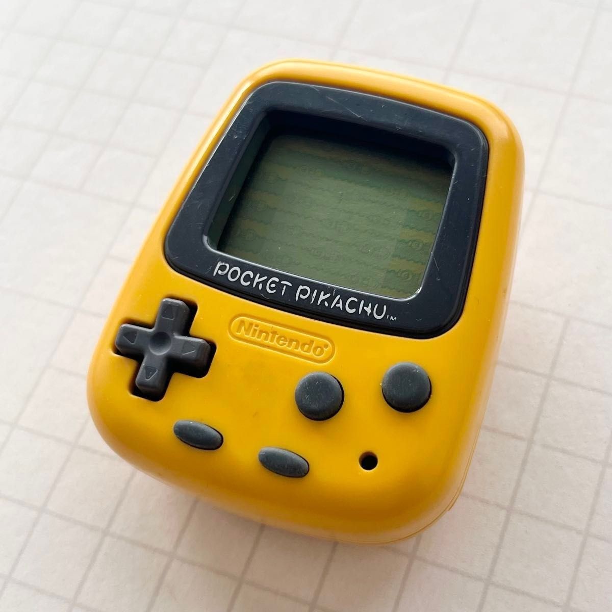 Nintendo Pocket Pikachu MPG-001 Pokemon Virtual Pet Pedometer Tested Vintage