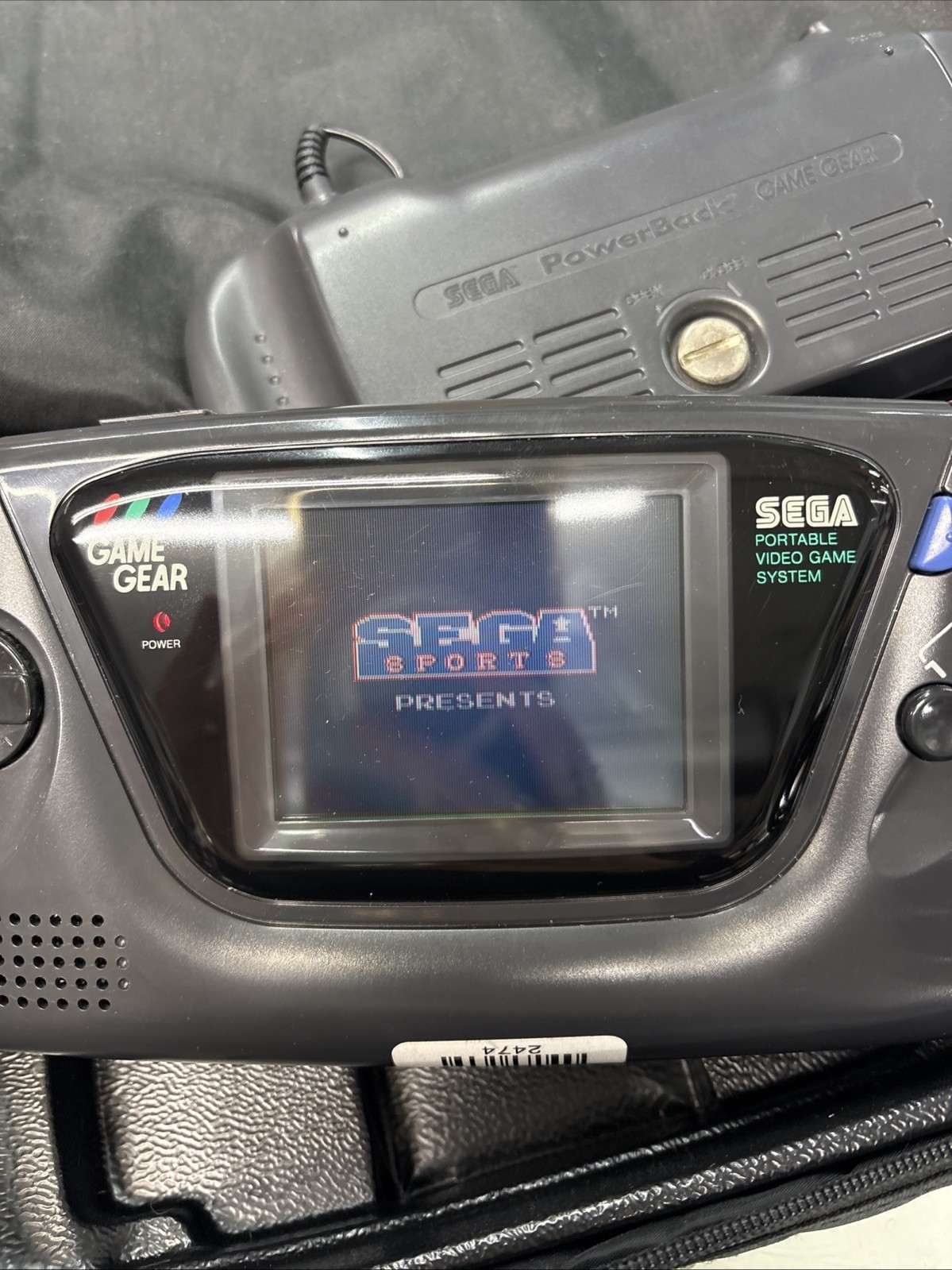SEGA Game Gear Console with Games and Accessories – Tested and Working