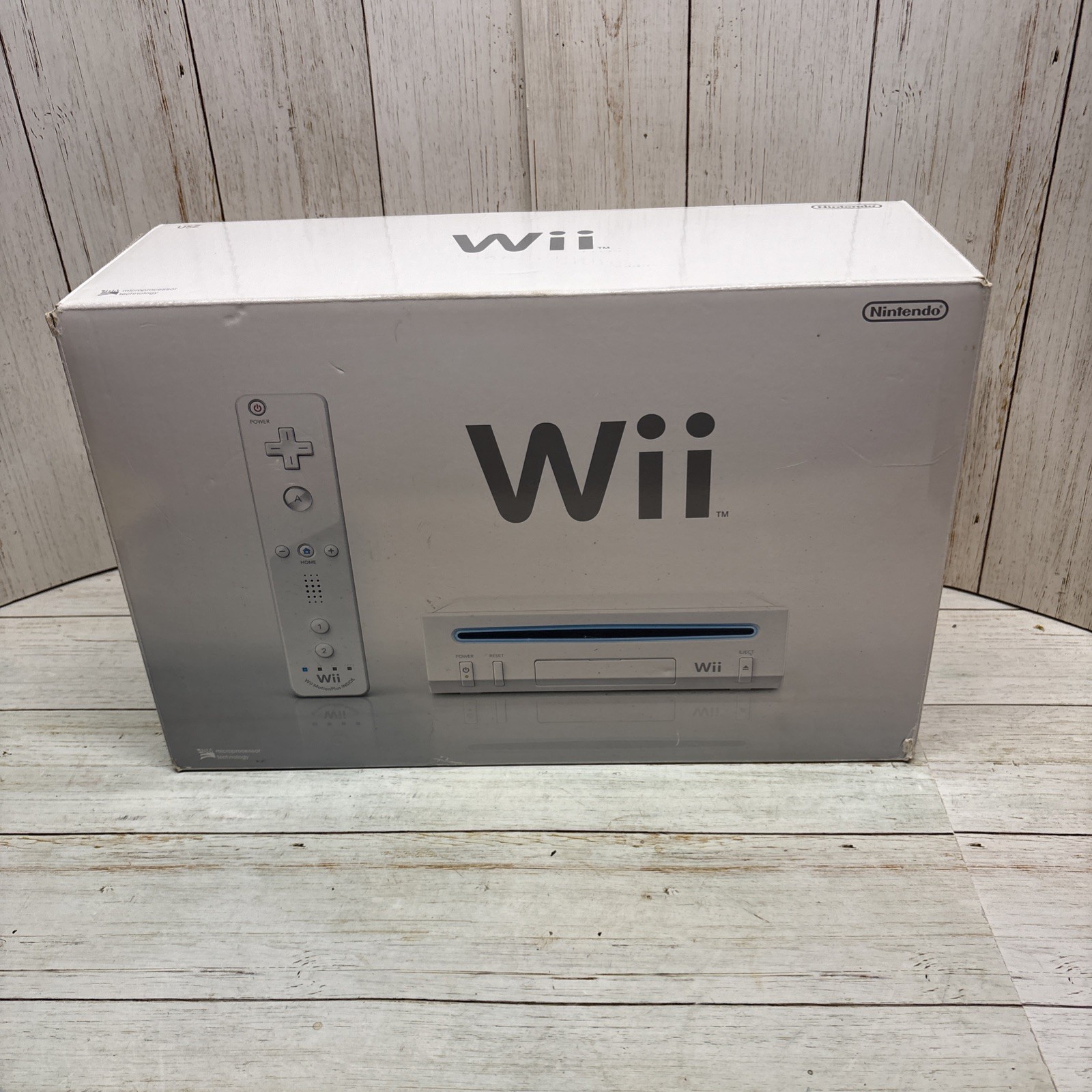 Nintendo Wii Console In Box Remote 6 Games Bundle Tested And Works