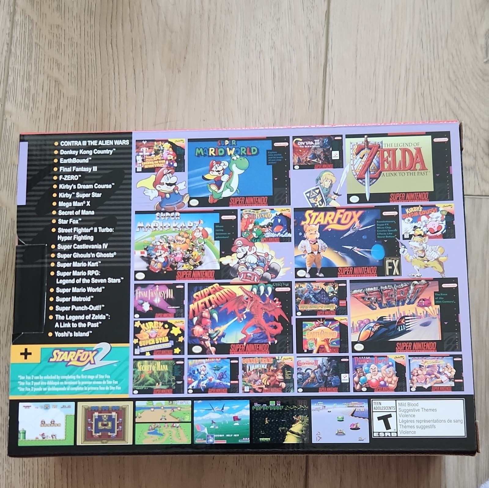 Super Nintendo Classic Edition games included Never Opened SEALED