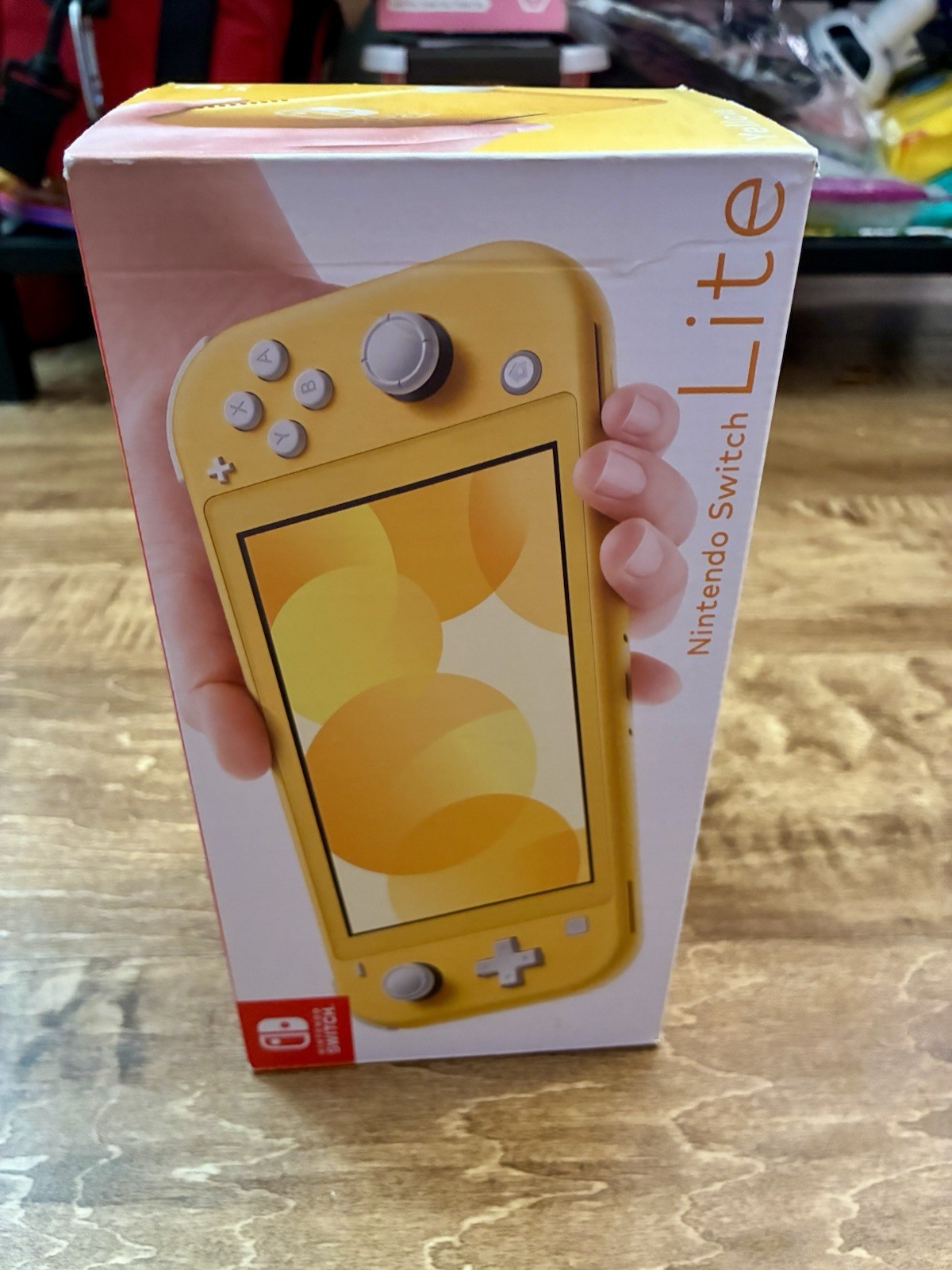 BRAND NEW Nintendo Switch Lite Yellow 32gb With 3 Sealed Games Pikachu Lego Bomb