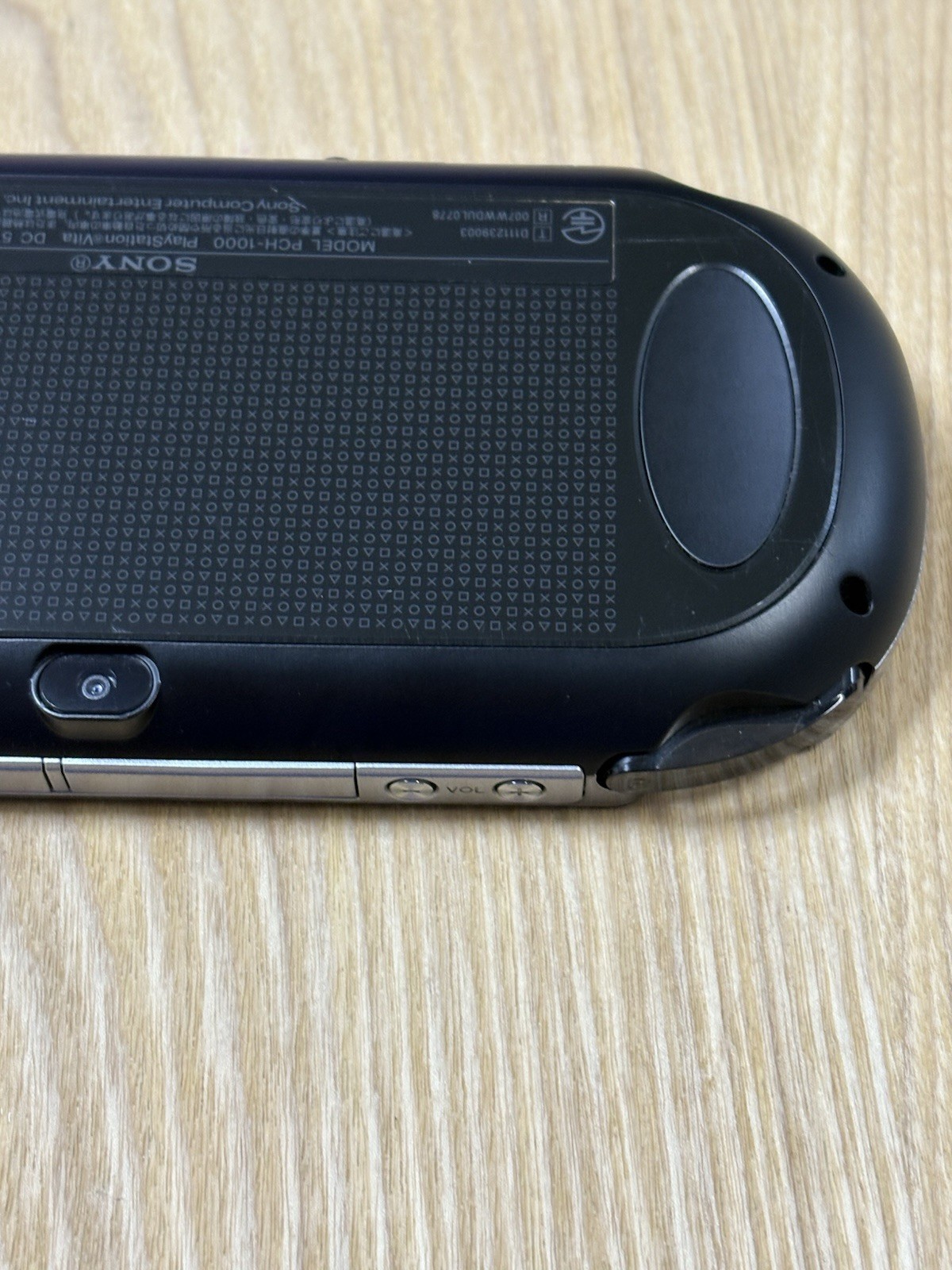 PlayStation PS Vita PCH-1000 Black Console Tested Working Japan